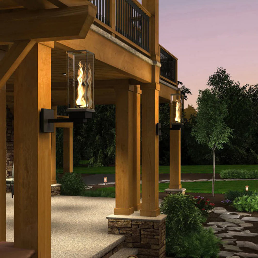 Tempest Torch Gas Torch Head with Wall Mount Assembly