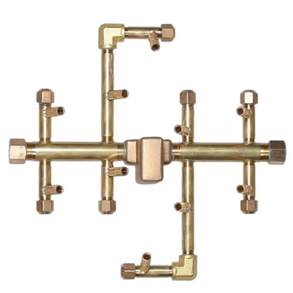 Warming Trends Original Crossfire Brass Burner