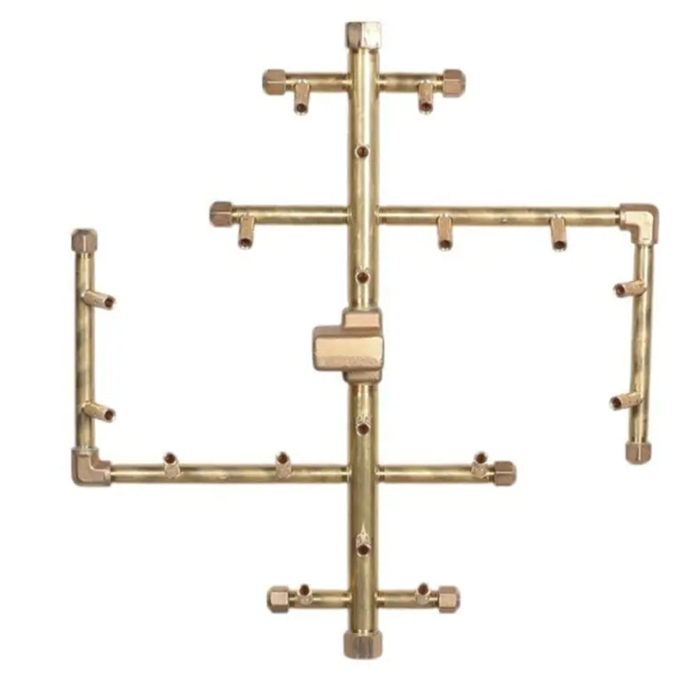 Warming Trends Original Crossfire Brass Burner