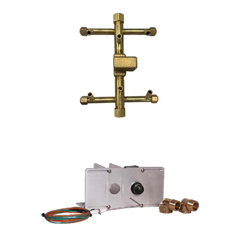 Warming Trends Crossfire Push Button Spark Ignition Burner Kit (Original)