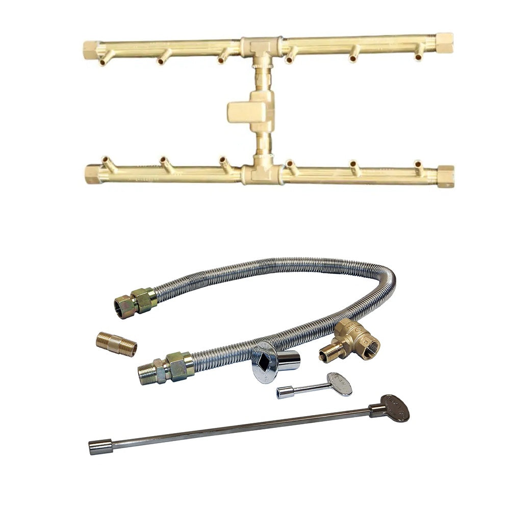 Warming Trends Crossfire Match-Lit Burner Kit (H-Style)