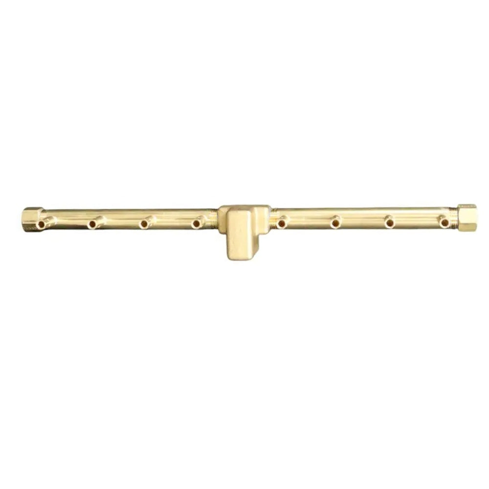 Warming Trends Linear Crossfire Brass Burner