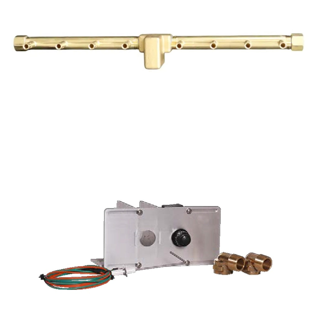 Warming Trends Crossfire Push Button Spark Ignition Burner Kit (Linear)