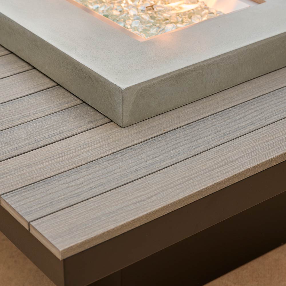 The Outdoor GreatRoom Company UPT-1242 Uptown Fire Table, 42-Inch Burner, 48.25x64.5-Inches