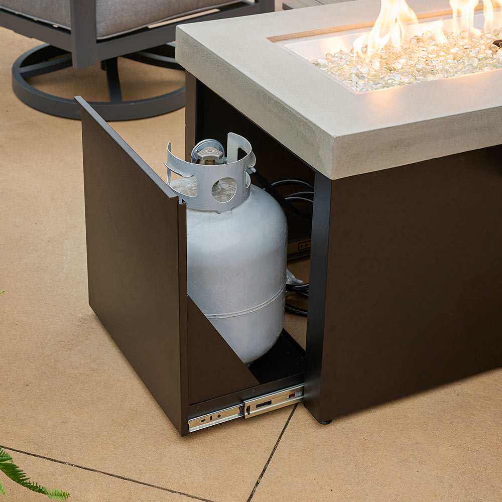 The Outdoor GreatRoom Company UPT-1242 Uptown Fire Table, 42-Inch Burner, 48.25x64.5-Inches