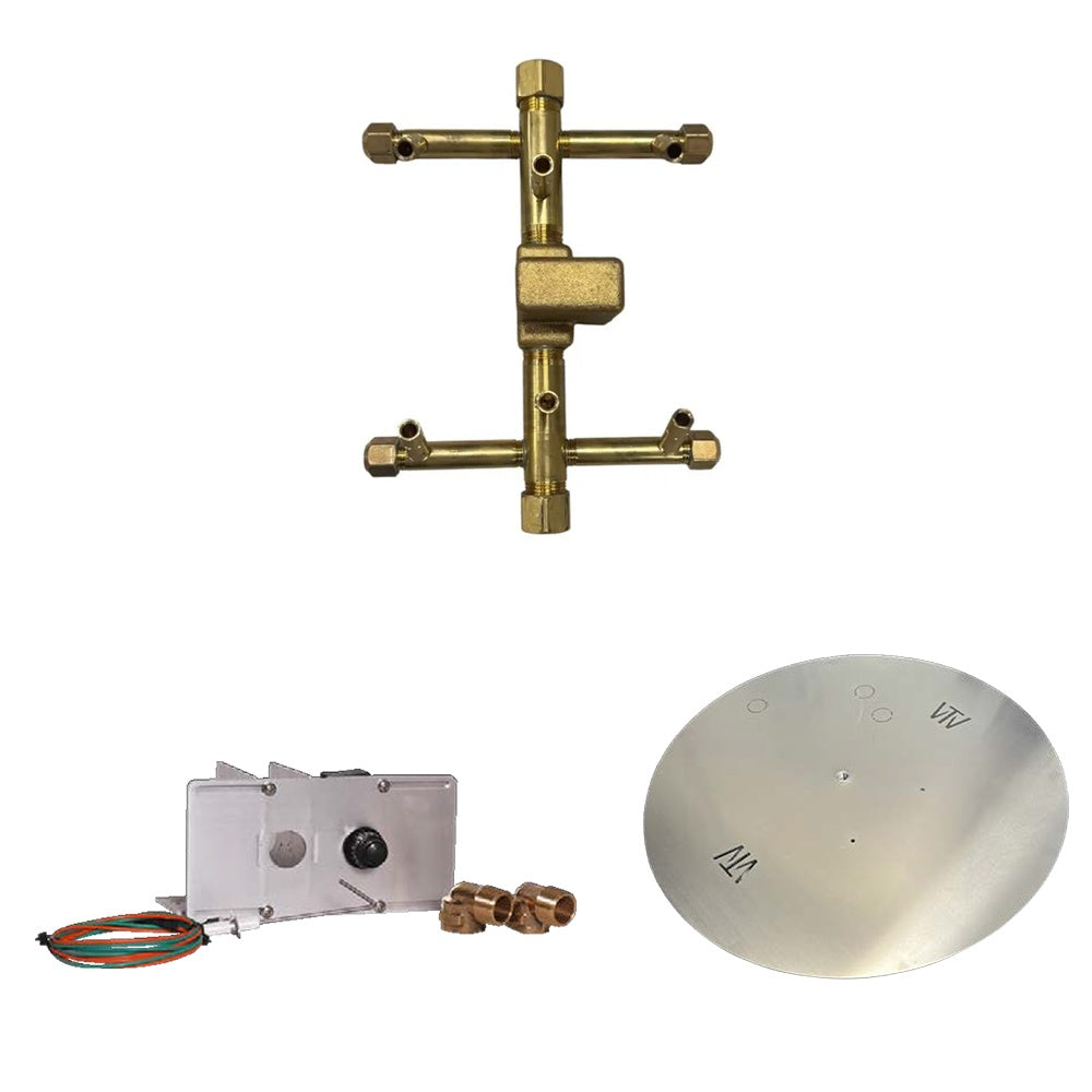 Warming Trends Crossfire Push Button Spark Ignition Burner Kit (Original)