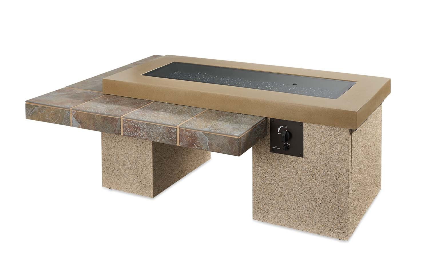 The Outdoor GreatRoom Company UPT-1242 Uptown Fire Table, 42-Inch Burner, 48.25x64.5-Inches