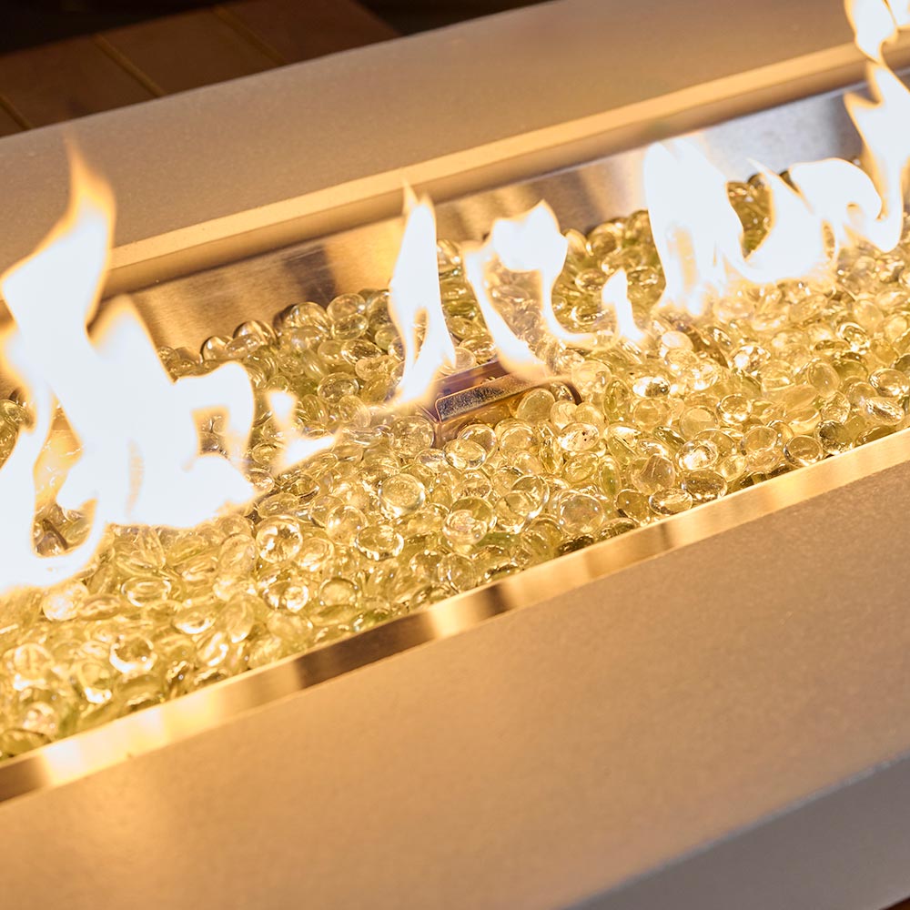 The Outdoor GreatRoom Company UPT-1242 Uptown Fire Table, 42-Inch Burner, 48.25x64.5-Inches