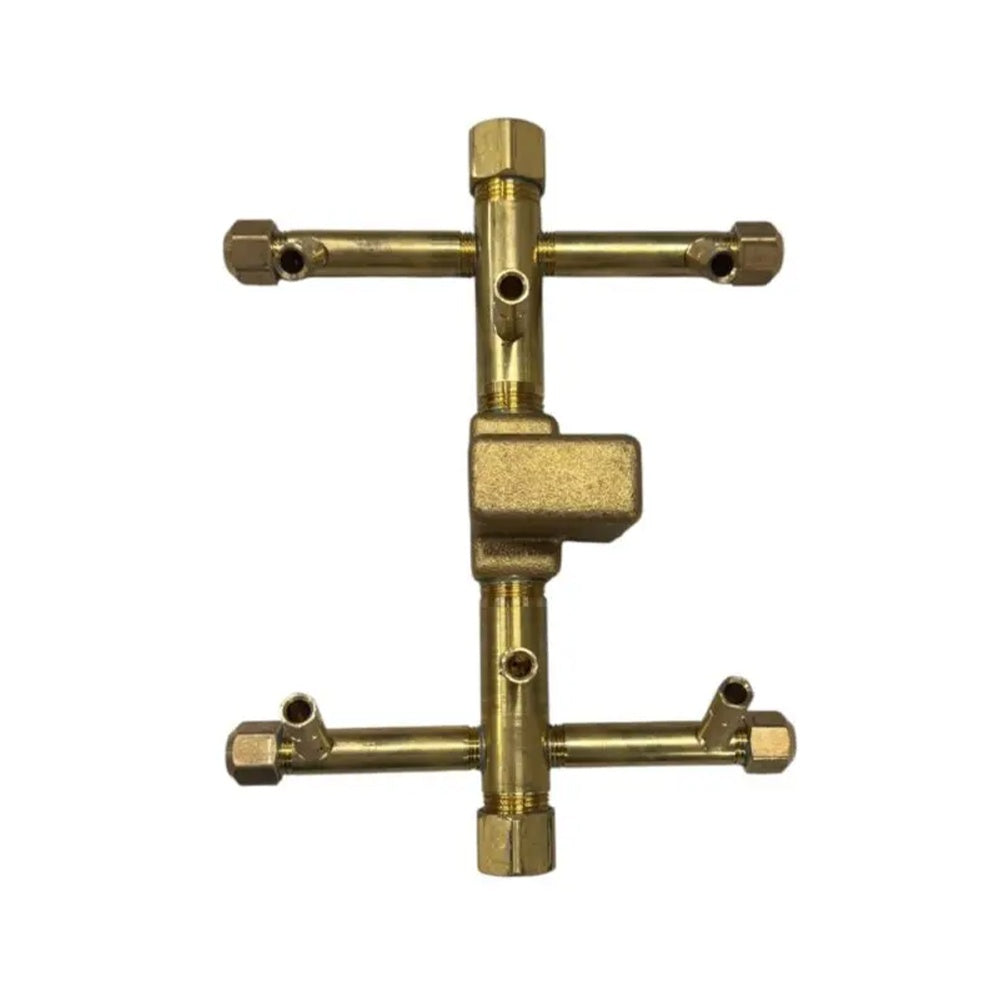 Warming Trends Original Crossfire Brass Burner