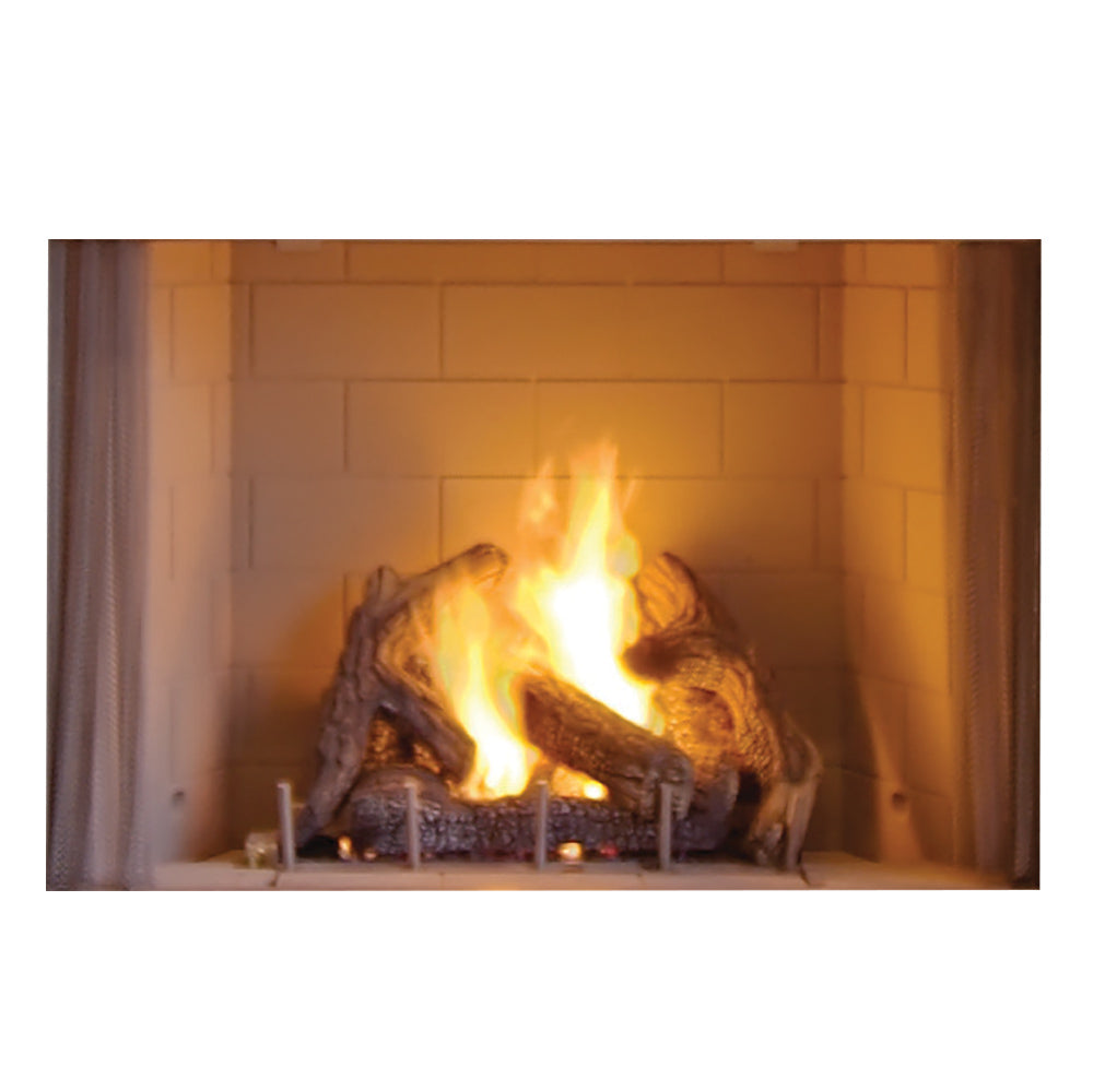 Superior 42-Inch Electronic Ignition Vent-Free Outdoor Gas Fireplace (VRE4342)