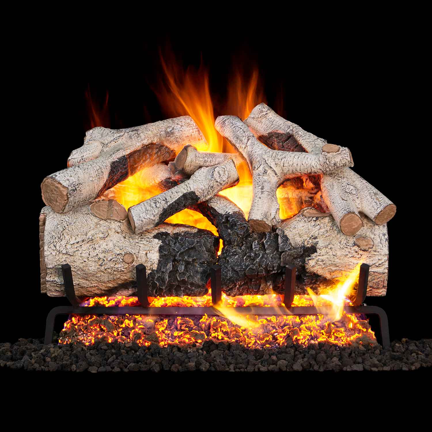 Real Fyre BTA Burnt Aspen Vented Gas Logs Only