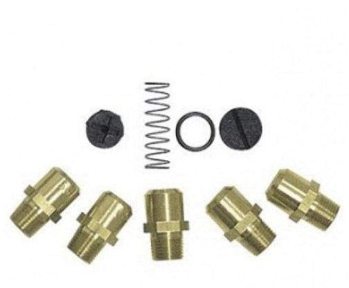 Napoleon propane conversion kit: brass fittings, black gaskets, O-ring and spring