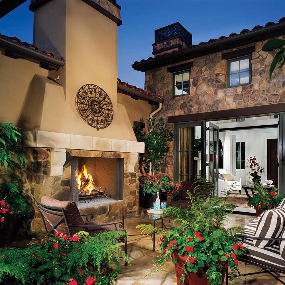 Superior 50-Inch Outdoor Wood Burning Fireplace (WRE4550)