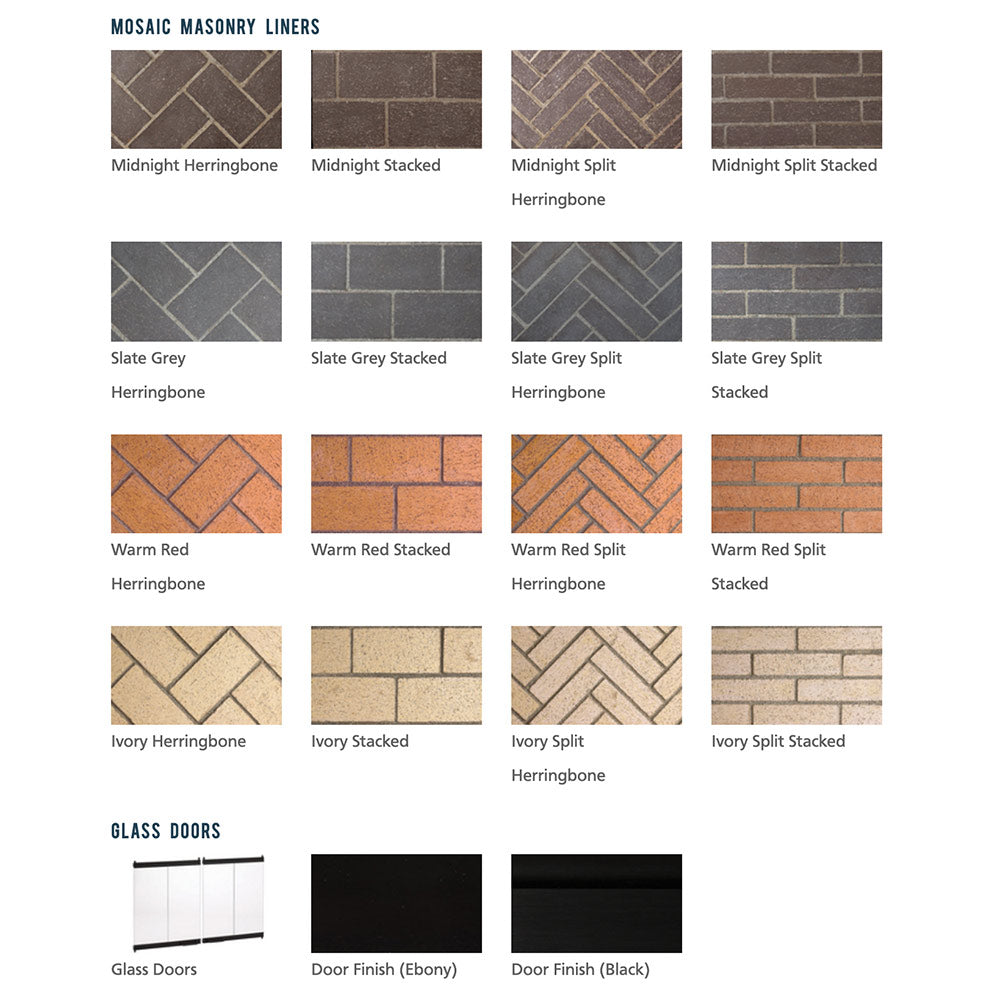 Superior 42-Inch Outdoor Masonry Wood Burning Fireplace (WRE6042)