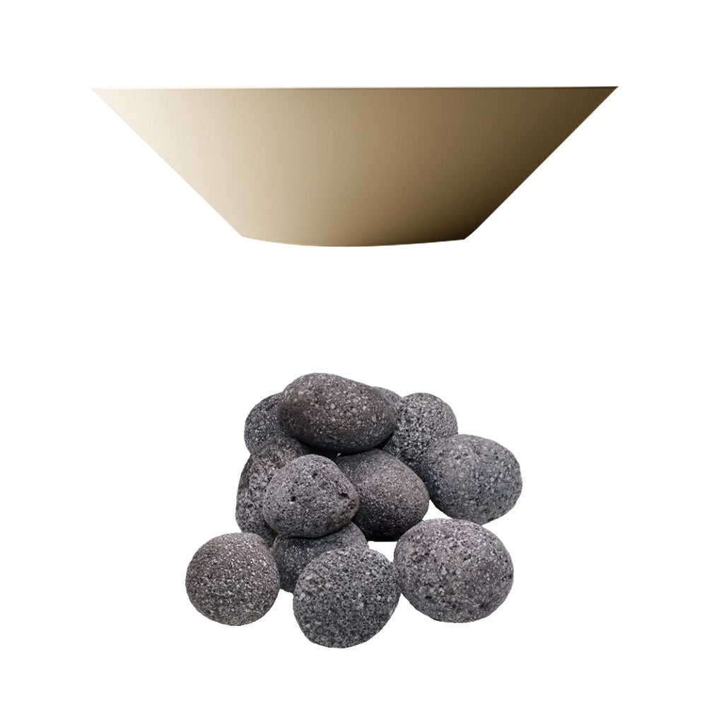 Gray lava rocks mound