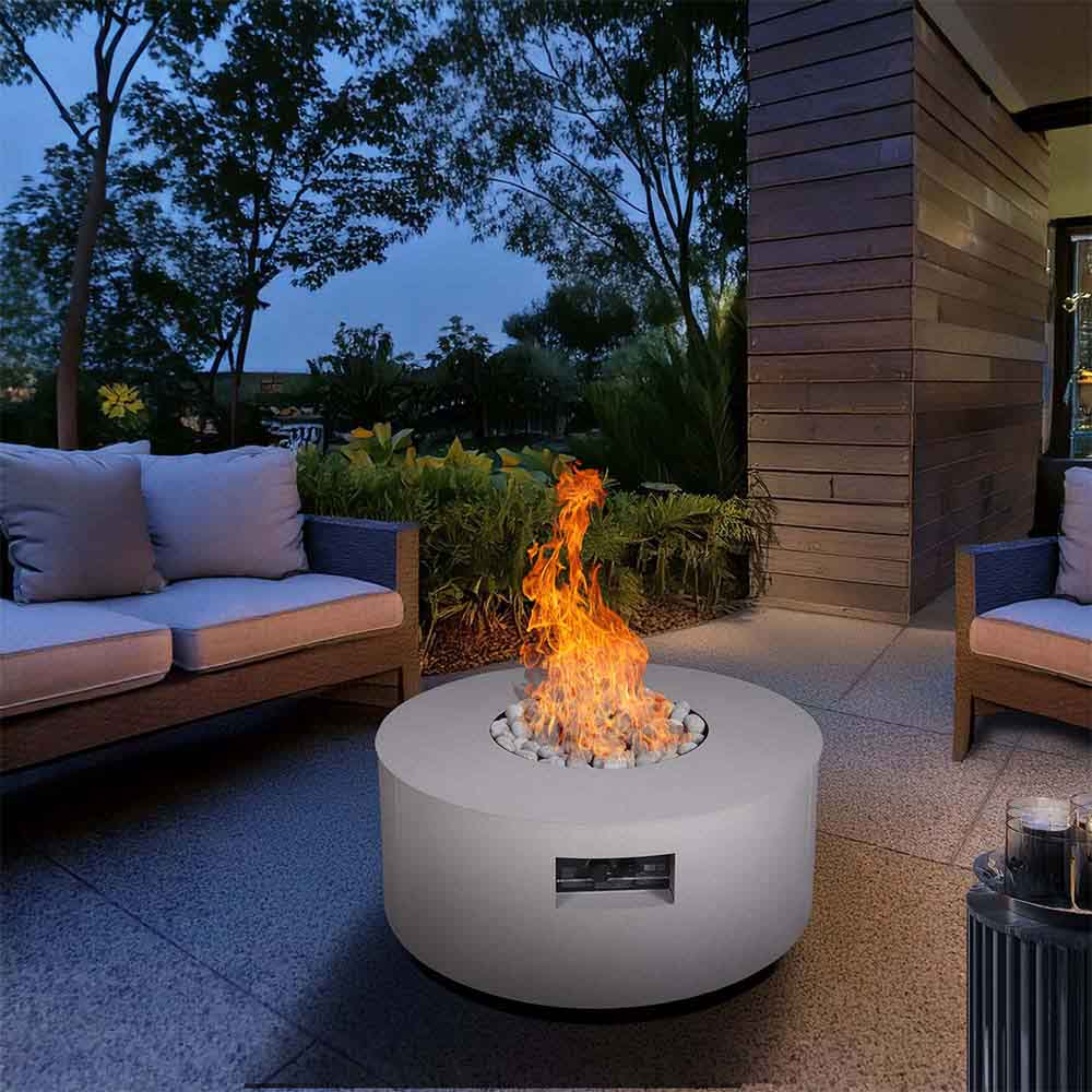 Warming Trends AON 36-Inch Round Gas Fire Table
