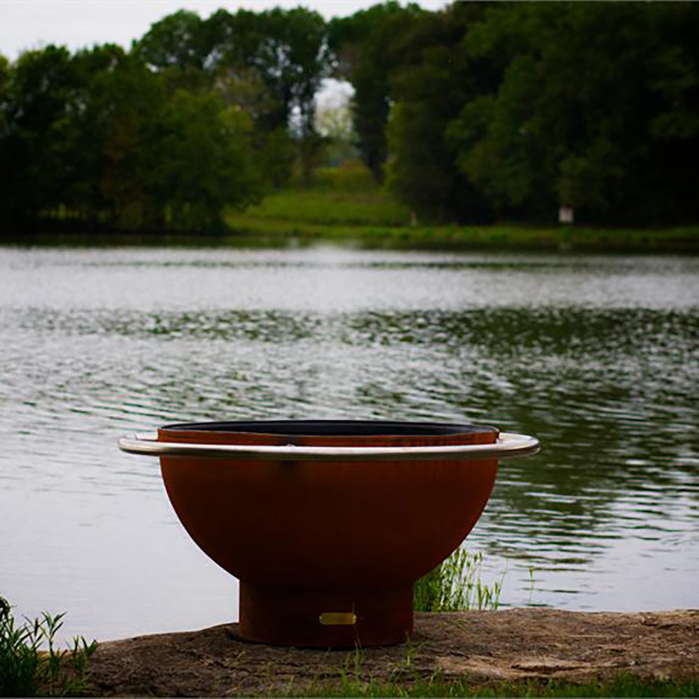 Fire Pit Art BELC Bella Luna Gas Fire Pit