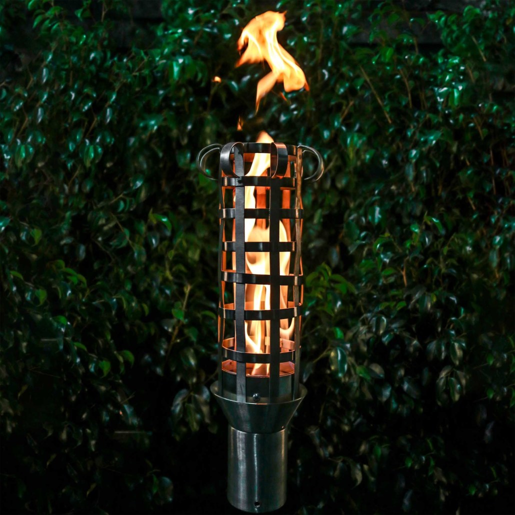TOP Fires by The Outdoor Plus OPT-TCH16SS Woven TopLite Torch with