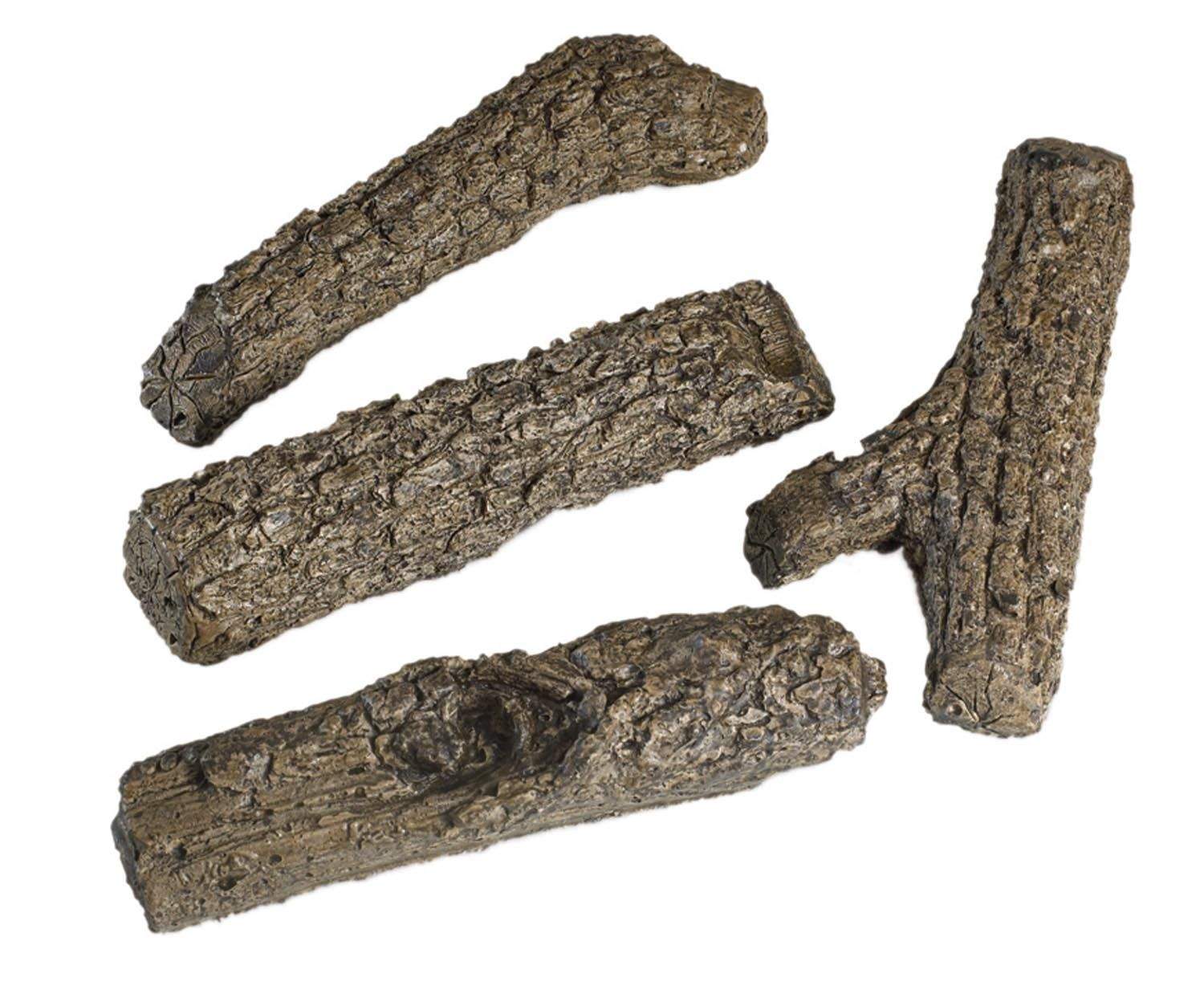 Real Fyre Oak Branches, 9-Inch, Set of Two