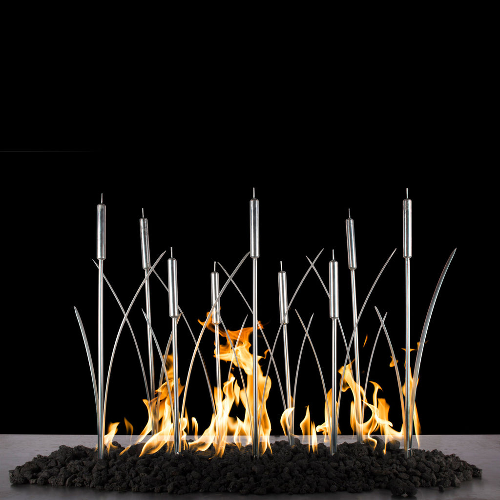The Outdoor Plus OPT-3000 Stainless Steel Fire Tree 24-Inch Gas Fire Pit Burner
