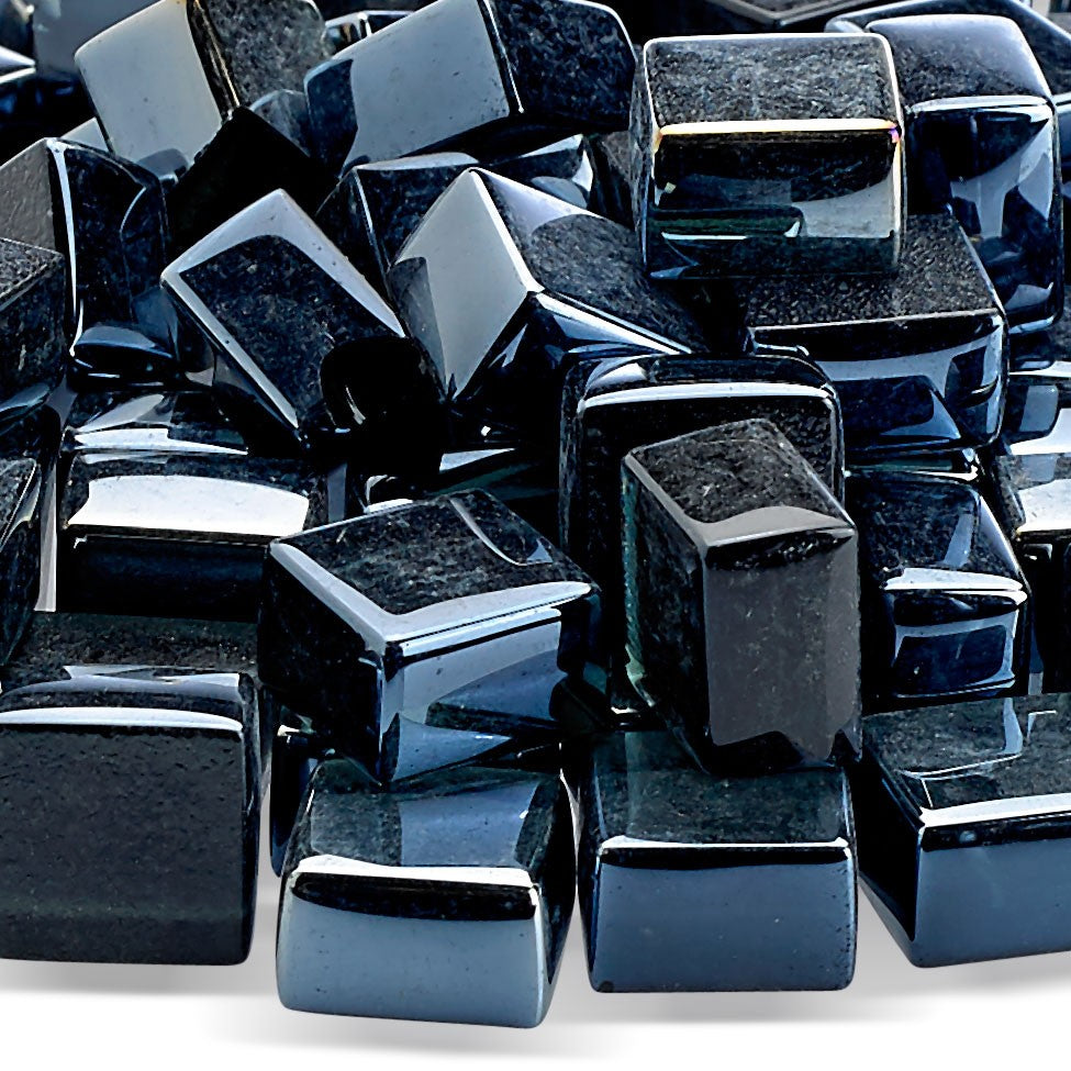 American Fire Glass 1/2-Inch Fireglass 2.0, 10 lbs, Black Luster