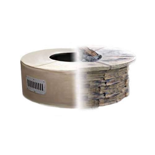 HPC Fire Round 45-Inch Unfinished Fire Pit Enclosure