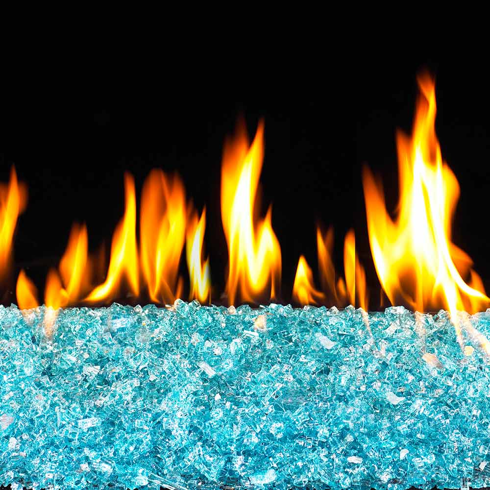 Real Fyre Azuria Fire Glass, 10 Pounds