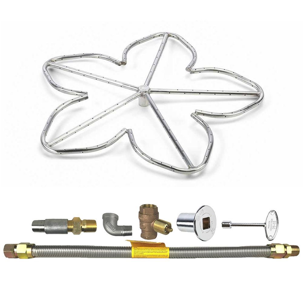Spotix Penta HPC Match Lit Fire Pit Burner Kits