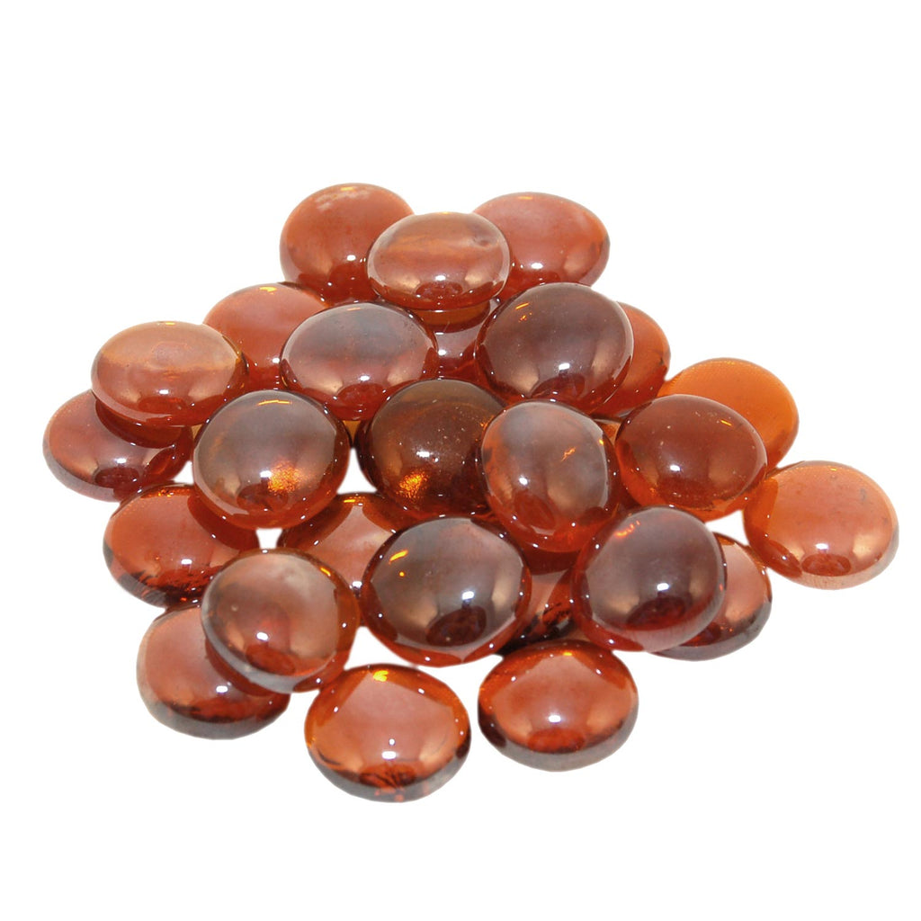 Real Fyre Deep Amber Fyre Gems, 10 Pounds