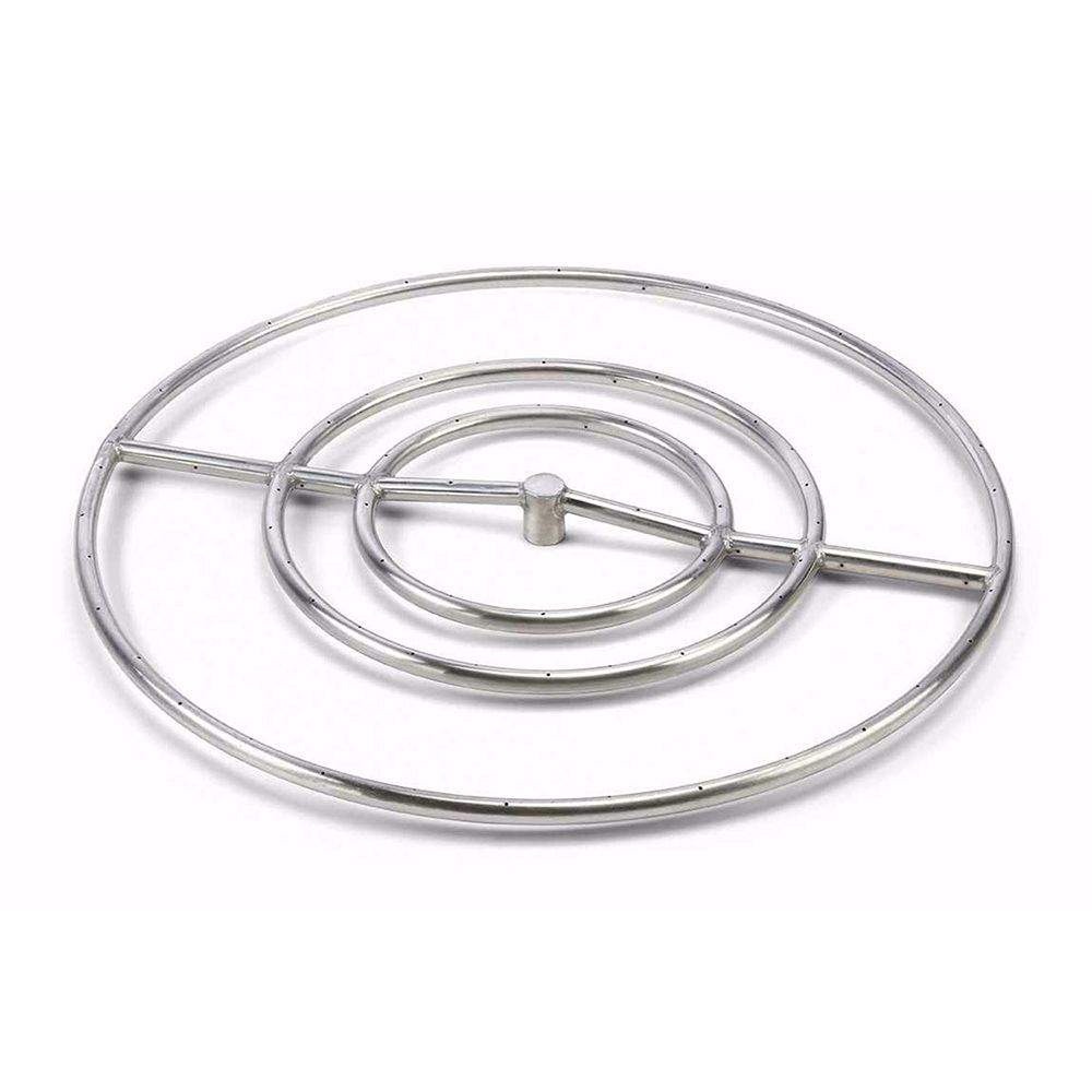 HPC Fire Round Stainless Steel Fire Pit Burners