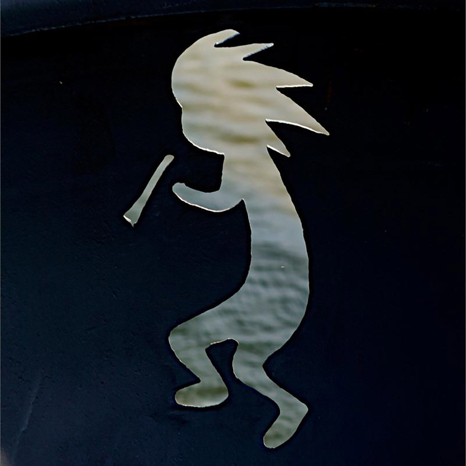 Fire Pit Art KOKOC Kokopelli Gas Fire Pit