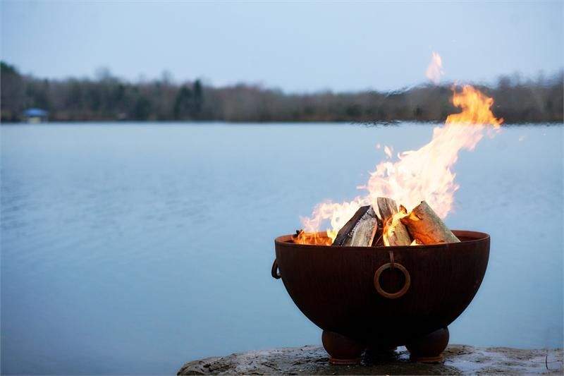 Fire Pit Art NEPC Nepal Gas Fire Pit