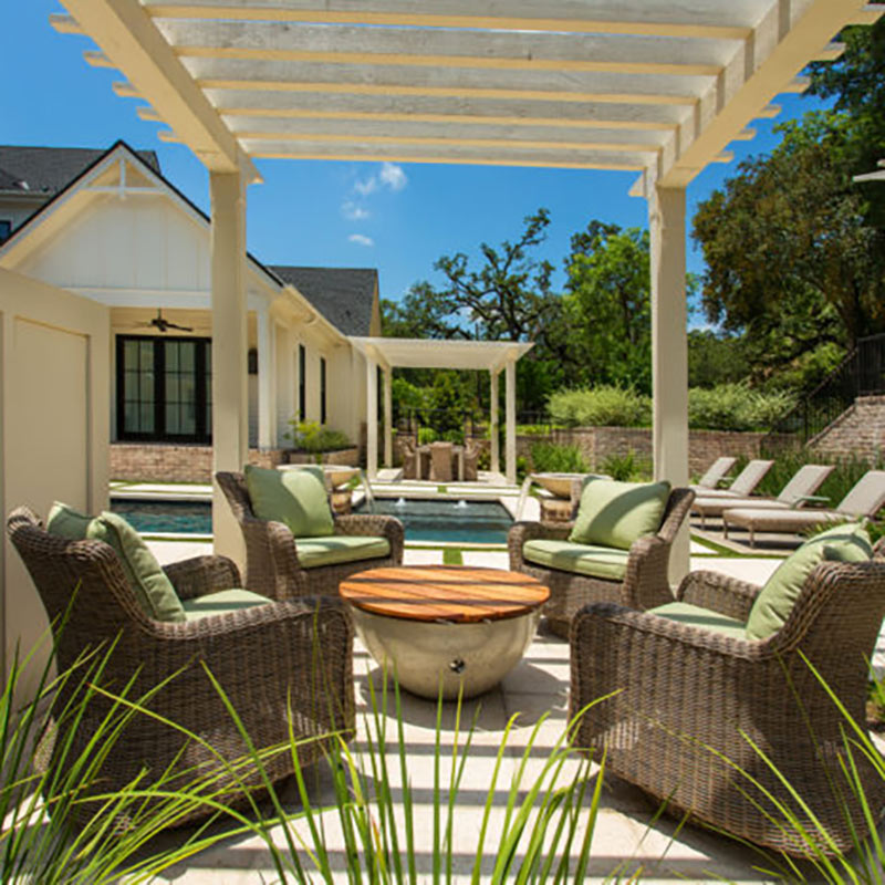 Slick Rock KOF34 Oasis Series 34-Inch Round Fire Pit