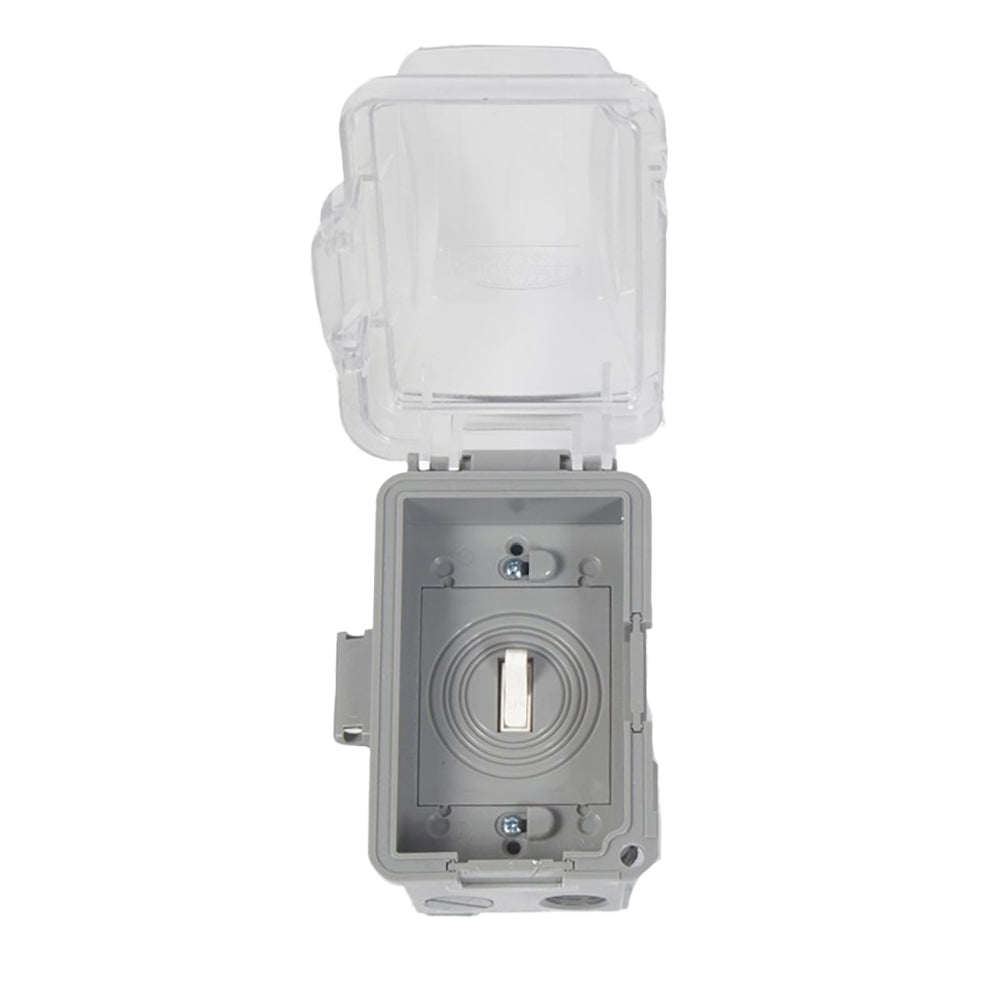 Fire by Design On/Off Switch with Exterior Grade Single Gang Box and Bubble Cover