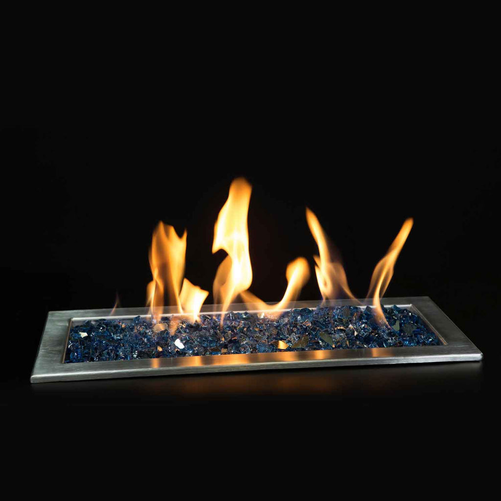 Grand Canyon 1/2-Inch Poseidon Reflective Fire Glass, 10-Pounds