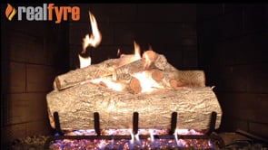Real Fyre MBW Mountain Birch Vented Gas Log Set, Stainless Steel, ANSI Certified