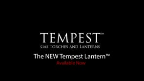 Tempest Torch Gas Lantern Torch Head with Wall Mount Assembly