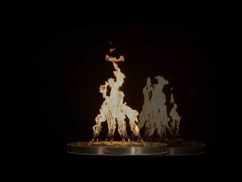 Crossfire by Warming Trends CFB Match Light Original Brass Gas Fire Pit Burner