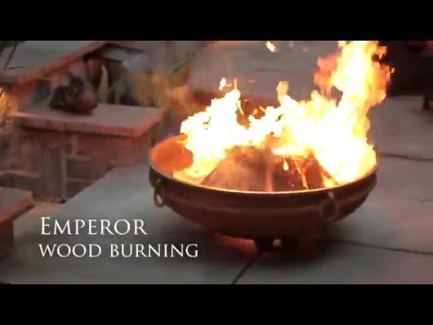 Fire Pit Art Emperor Wood Fire Pit