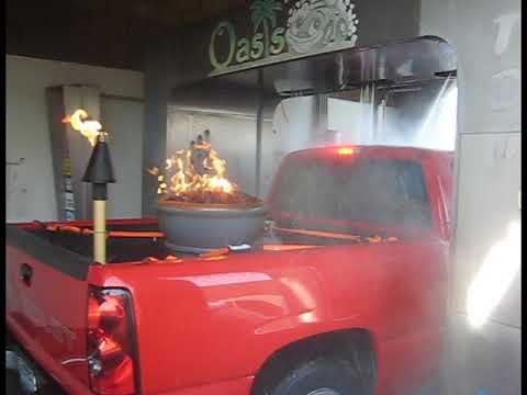 Fire by Design Round Match Light Gas Fire Pit Burner Kit with Round Drop-In Bowl Pan