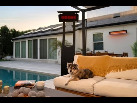 Bromic Tungsten Smart-Heat Black Electric Heater, 6000W