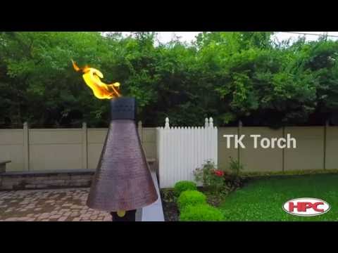 HPC Fire Hammered Copper Match Light Torch Head