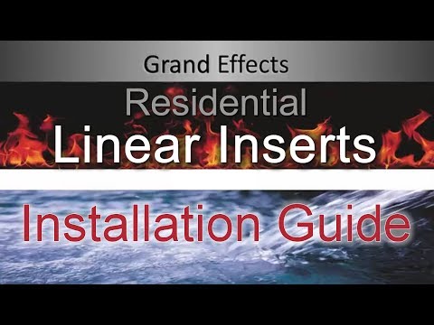 Grand Effects LIAUT12xxIM Linear Inner Mount Stainless Steel Electronic Ignition Gas Fire Pit Burner