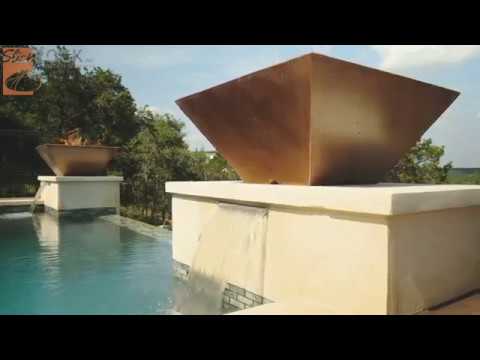 Slick Rock KRL34S Ridgeline Series 34-Inch Square Fire Pit