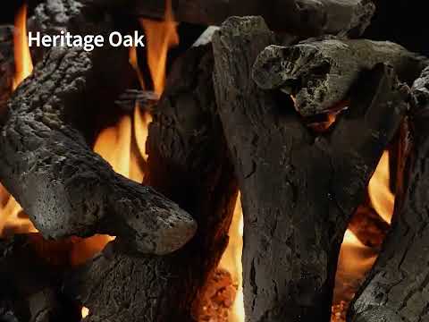 Majestic Heritage Oak Outdoor Vented Gas Log Set