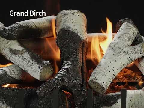 Majestic Grand Birch Outdoor Vented Gas Log Set