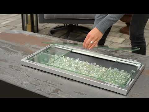 The Outdoor GreatRoom Company Folding Glass Guard, 12x24-Inch