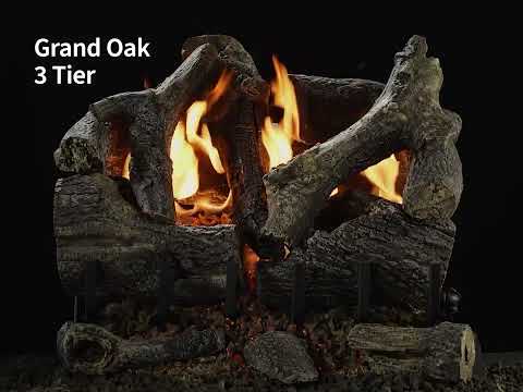 Majestic Grand Oak Outdoor Vented Gas Log Set