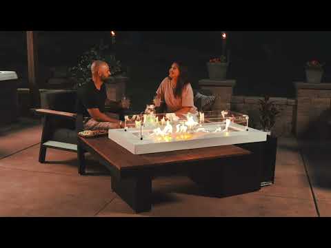 The Outdoor GreatRoom Company UPT-1242 Uptown Fire Table, 42-Inch Burner, 48.25x64.5-Inches