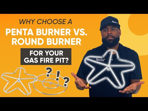 Spotix Penta HPC Match Lit Fire Pit Burner Kits